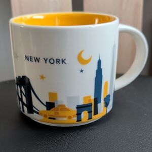 Starbucks New York "You Are Here Series" 14 oz. Skyline Mug  NWOT